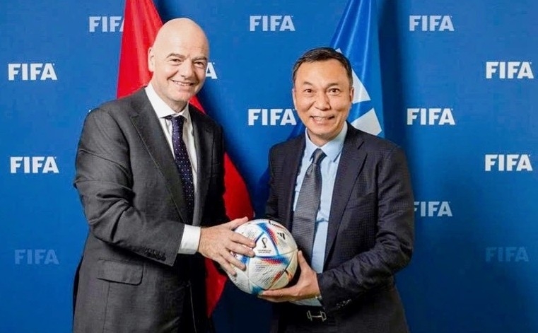 FIFA President sends congratulatory letter to Vietnamese football